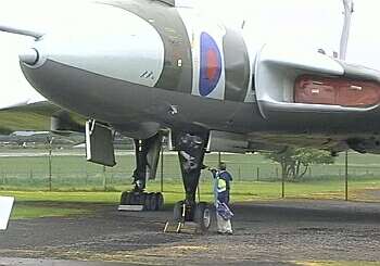 Clive with a Vulcan